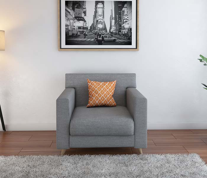 Krasia Fabric Sofa 1 seater