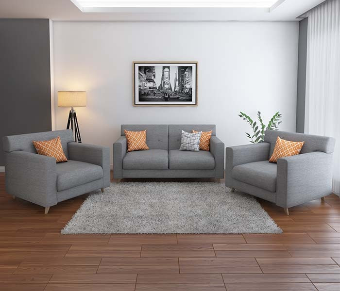 Krasia Fabric Sofa 2+1+1 seater