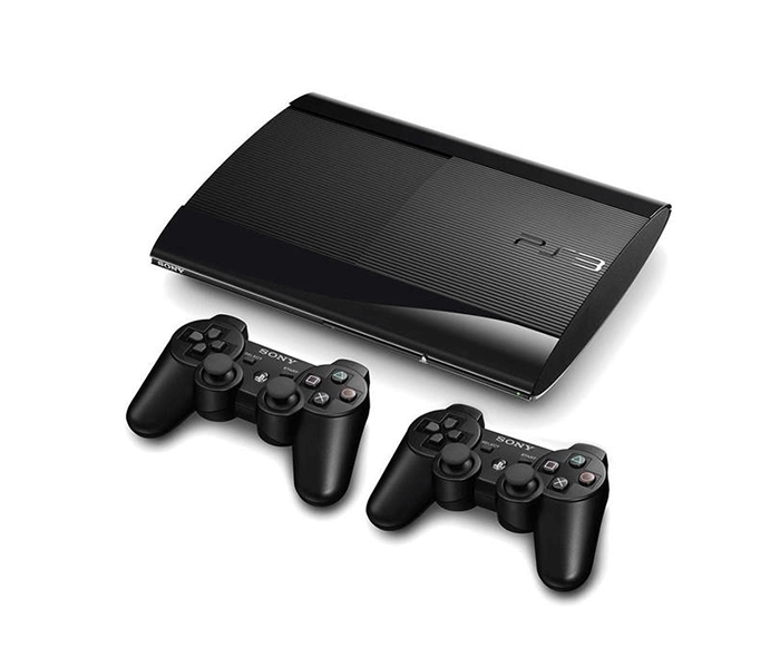 Ps3 console with 25 games installed with 2 controller